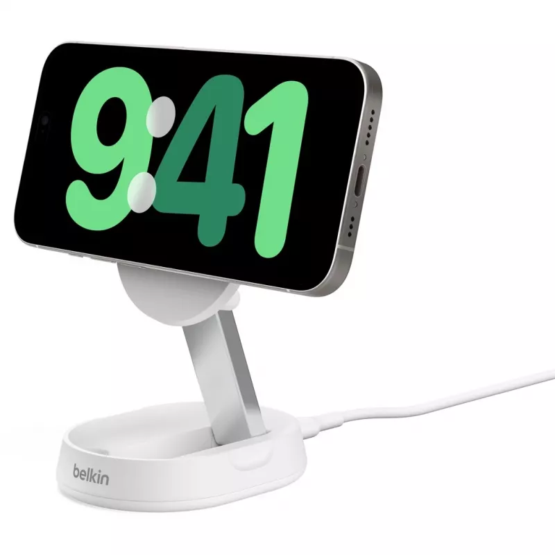 Belkin BoostCharge Pro smartphone branco AC carregamento sem fios carregamento rápido interior
