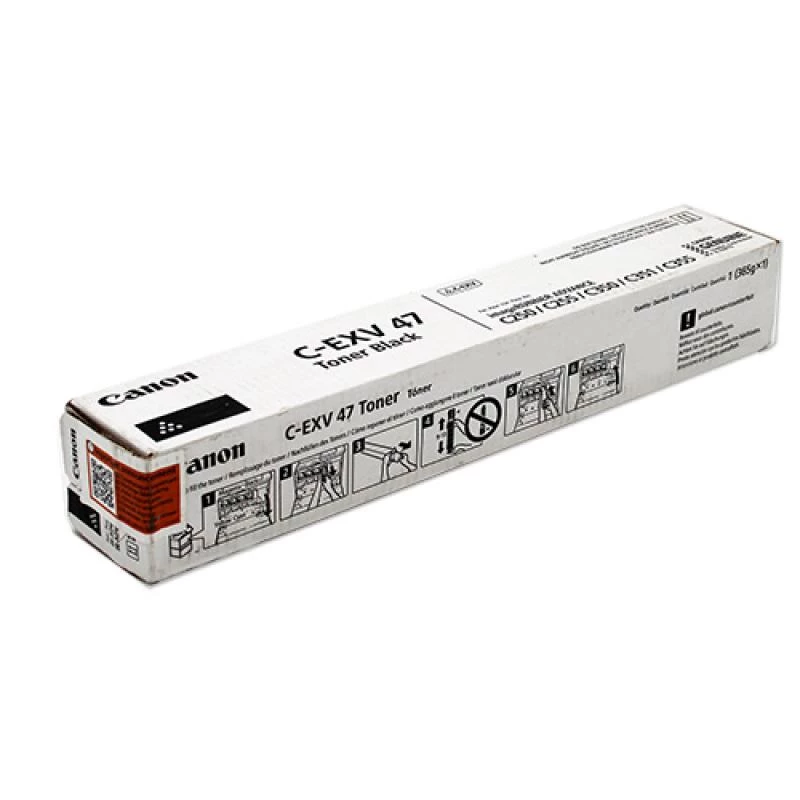 Toner Canon EXV47K C-EXV47 toner 8516B002 20000 páginas preto