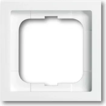 Tampa de interruptor Busch-Jaeger 1754-0-4235 moldura branco, modelo 1754-0-4235