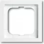 Tampa de interruptor Busch-Jaeger 1754-0-4235 moldura branco, modelo 1754-0-4235