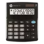 Calculadora de secretária HP OC 110 — LCD de 10 dígitos, pilha/solar, CR2032, 24 teclas, preto, 101×33×125 mm