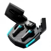 Auscultadores Canyon GTWS-2 sem fios Ear-Hook Gaming USB Type-C Bluetooth com dock de carregamento Preto (CND-GTWS2B)