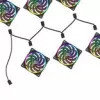 Splitter RGB Akasa AK-CBLD13-85BK cabo splitter LED endereçável 1-para-6