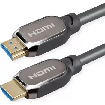 ROTRONIC-SECOMP Roline - Cabo HDMI com Ethernet - HDMI macho para HDMI macho - 3 mm - Isolamento duplo - Preto - para exterior, 8K50/60Hz (7680 x 4