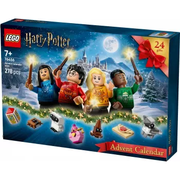 Brinquedo de construção LEGO Harry Potter Calendário do Advento 2025 conjunto 76456 – 278 peças, 8 minifiguras, idade 7+