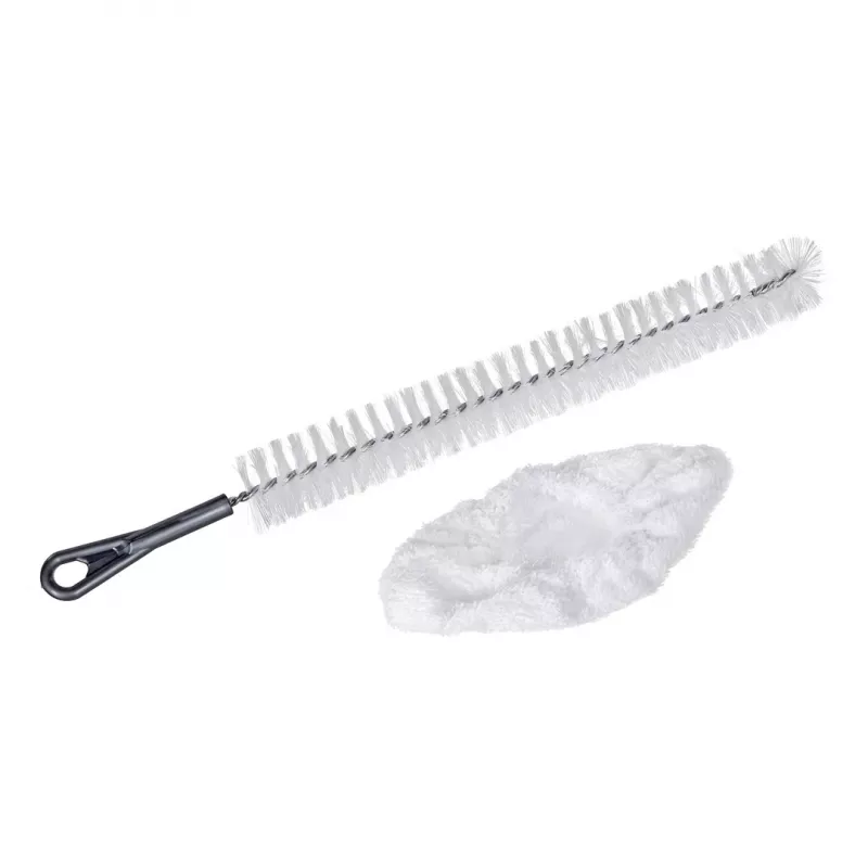 SV 7, limpa-vidros a vapor cilíndrico, 0,5 l, preto, cinzento, branco, botões, fixo, 50 cm