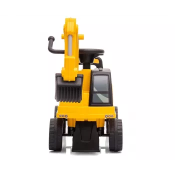 Escavadora de deslize milly mally 5298 – escavadora de deslize para criança com design realista e construção estável