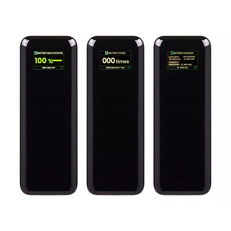 Powerbank BLOW AIR99.9 27000mAh PD 140W LCD — 2× USB-C, 1× USB-A, 27000 mAh, 140 W total