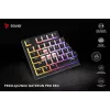 Teclado gaming Savio SAVGK-PHENIX RED PUDDING mecânico RGB Wireless