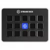 Elgato Stream Deck MK.2 – Painel de controlo de tarefas USB ajustável com 15 teclas clássicas, preto