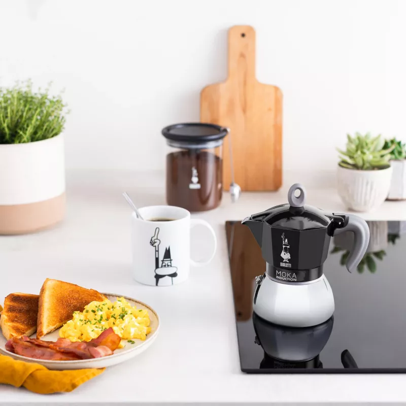 Bialetti Moka Induction cafeteira Moka 2 chávenas