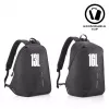 Mochila de lazer XDDESIGN Bobby Soft com compartimento para portátil de 15,6 polegadas, 16 l, PET, preto