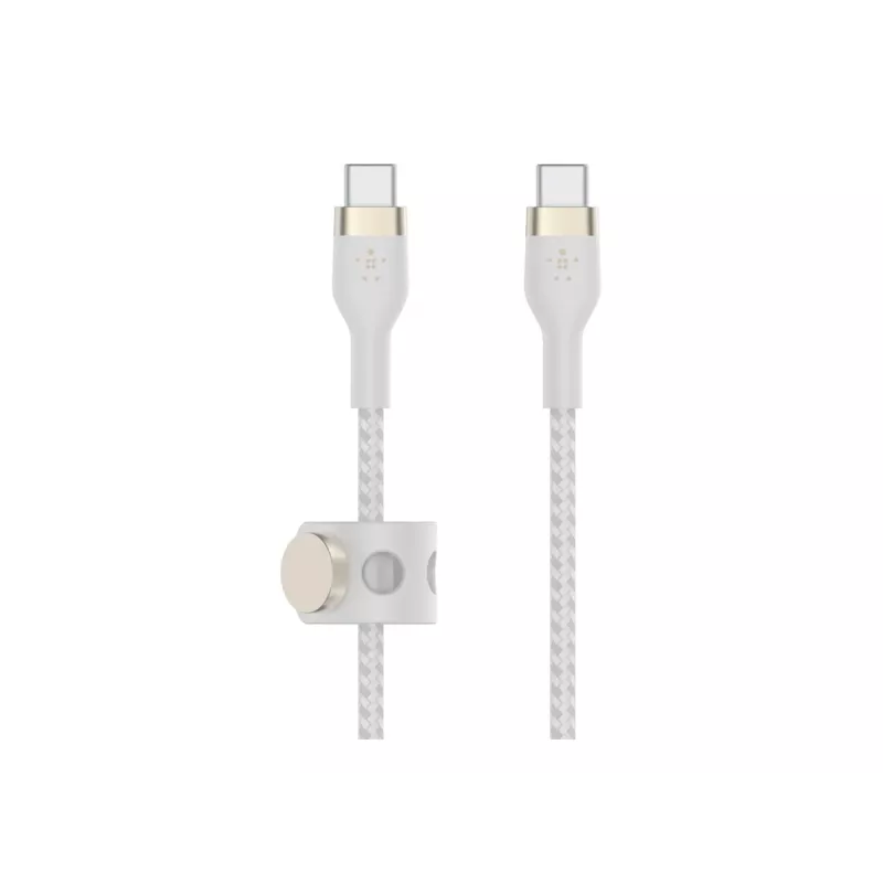 Cabo USB Belkin BOOST↑CHARGE PRO Flex 2 m USB C branco