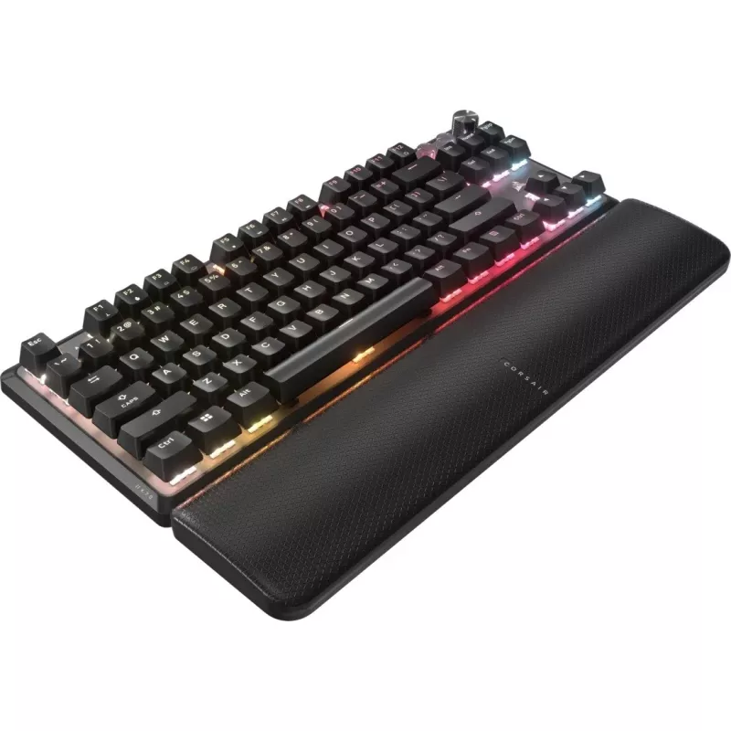 Teclado mecânico tenkeyless CORSAIR K70 PRO TKL — iluminação RGB, layout compacto