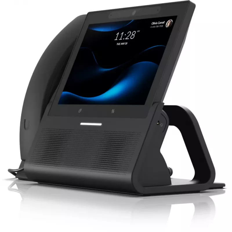 Telefone IP Ubiquiti UTP-G3-Touch-Enterprise preto ecrã de 7 polegadas câmara 5MP