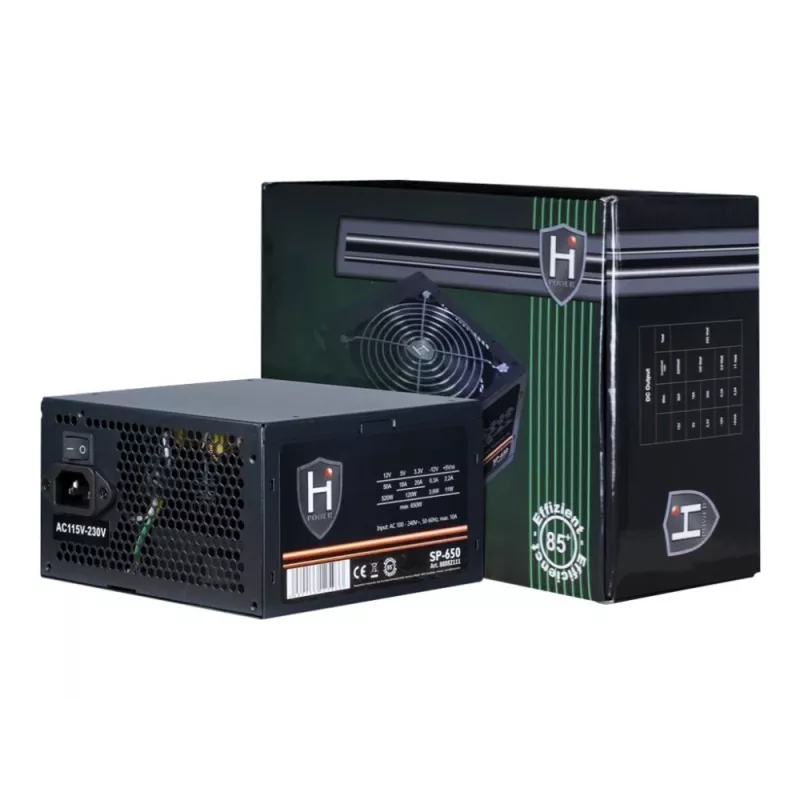 Fonte de alimentação Inter-Tech HIPOWER SP-650 650 W