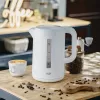 Chaleira elétrica Adler | AD 1386 | Elétrica | 1850 W | 2,2 L | Plástico | Base rotativa 360° | Branco