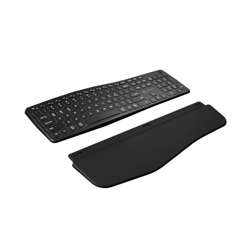 Teclado NATEC PORIFERA Home/Office Bluetooth QWERTY US International preto