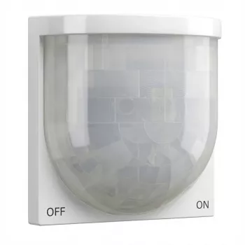 Sensor de comutação Gira S3000 537603 — detetor de movimento com alcance de 2,20 m, conforto BT, System 55, branco