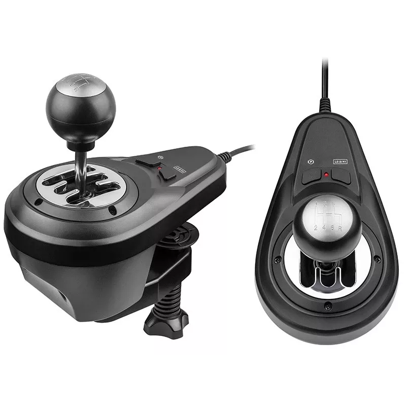 Volante Tracer SimRacer Manual Gearbox 6in1 com pedais e alavanca de velocidades, PC/PS4/PS3/Xbox One/Xbox 360/Switch