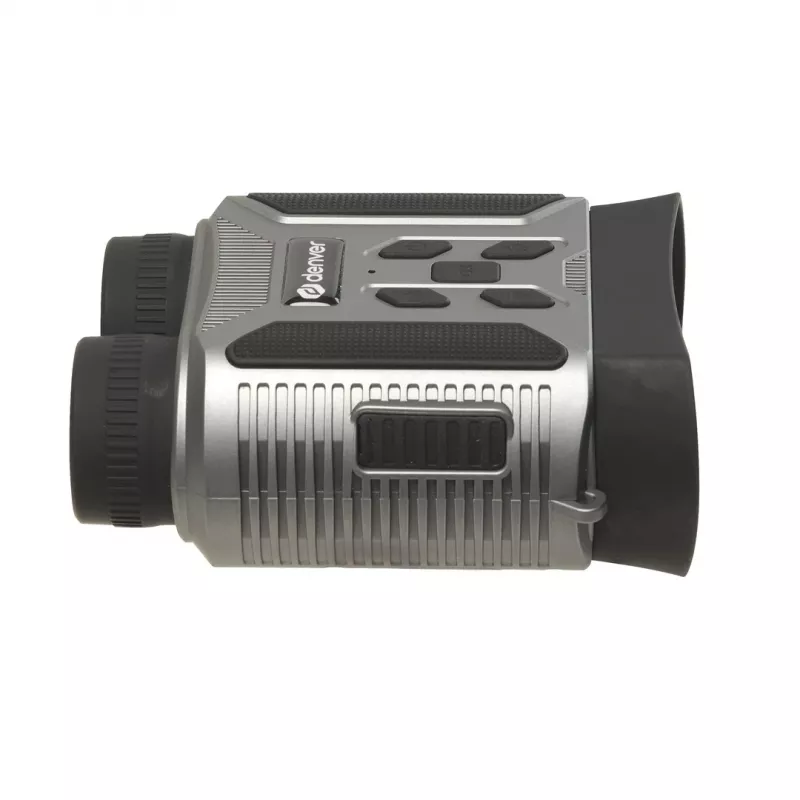 Binóculos Denver NVI-491 preto cinzento plástico MicroSD lítio