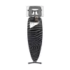 Tábua de passar a ferro tamanho grande Taurus 994178000 – 410 x 1250 mm, altura ajustável até 930 mm, revestimento de algodão, preto