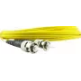 Cabo de patch de fibra ótica CBO SFP3333BU3MK 3 m, 2× ficha ST, G.657.A1, amarelo, monomodo
