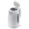 Chaleira elétrica Adler AD 1379w — 1,7 L, até 2200 W, branca, base 360°, polipropileno