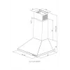 MAAN Vela 2 50 exaustor de cozinha, branco
