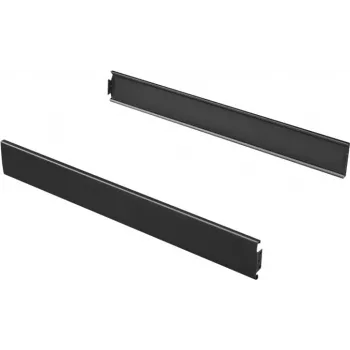 Caixa Rittal TS 8100.400 — caixa em aço, preto, pack de 2