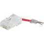 LogiLink MP0027 Conjunto de fichas RJ45 modulares Cat.6 UTP, pass-through, 50 un.