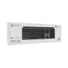 Teclado sem fios SBOX WK-26 US com teclas multimédia e layout US