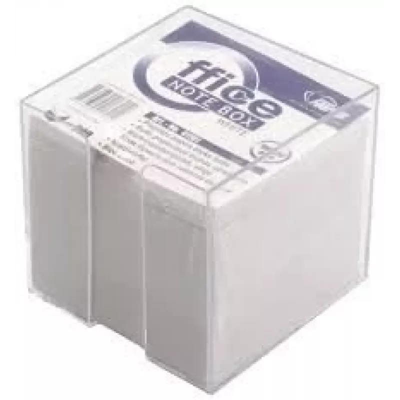 Notas Forpus, 9x9 cm, branco, não colado, com tampa (800) 0716-005