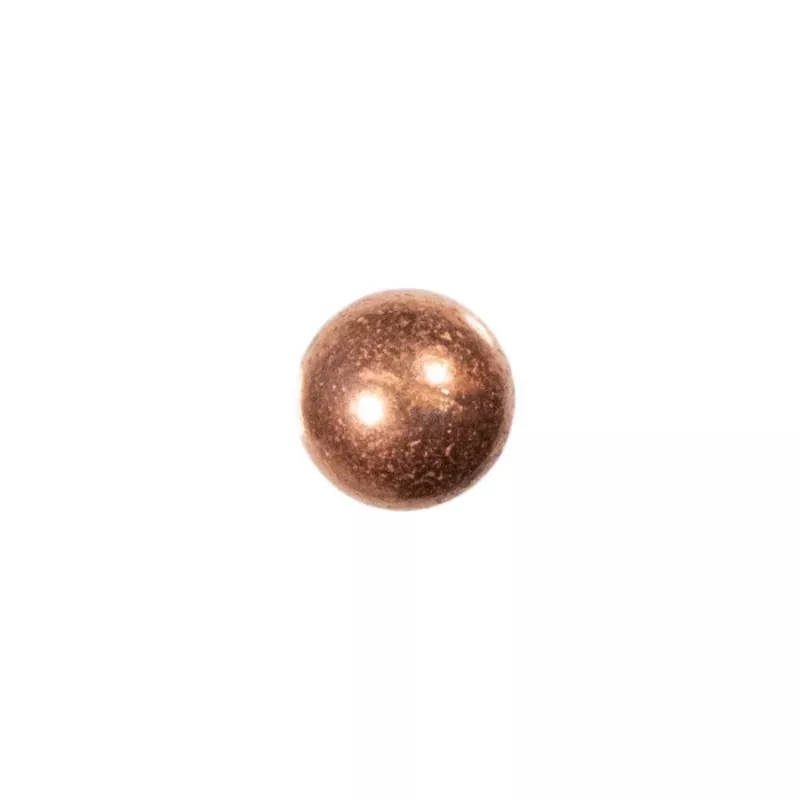 Chumbos RazorGun 4,46 mm BBs de aço, acabamento cobre, 1500 unid., distribuidor de plástico