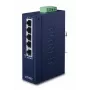 PLANET ISW-501T - Switch - 5 x 10/100 - montagem em calha DIN, montagem na parede