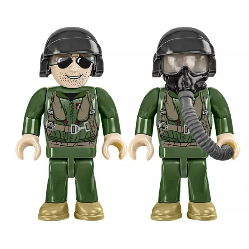 Blocos de construção Cobi Boeing F-15EX Eagle II conjunto modelo COIB-5900, kit de escala colecionável