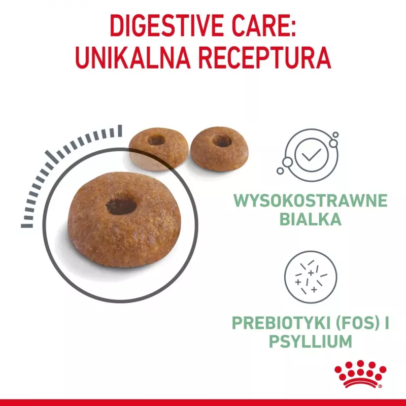Royal Canin Digestive Care Adult ração seca para gatos, 10 kg, peixe, aves, arroz, legumes