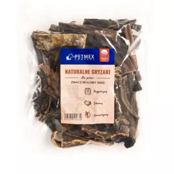 Brinquedo de mastigar para cães PETMEX estômago de vaca 500 g