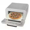 Máquina de pizza ProfiCook PC-PO 1323 – Forno de pizza de bancada, 1 pizza, 2100 W, aço inoxidável, temporizador digital