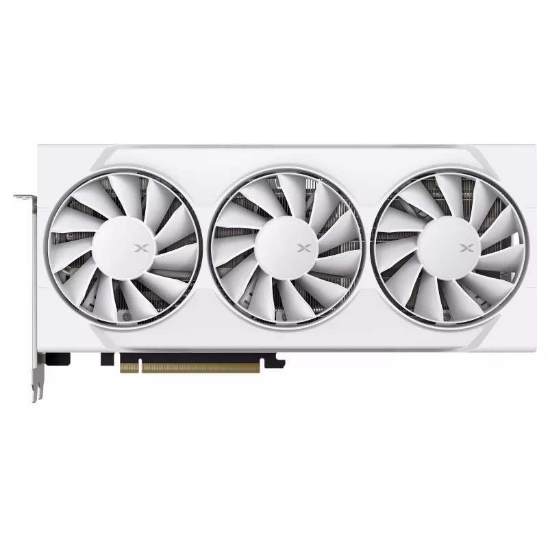 XFX Swift AMD Radeon RX 9060 XT OC White Triple Fan 16GB placa gráfica