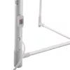 Estendal elétrico dobrável Adler AD 7829 — 300 W, 148×52×90 cm, branco, autónomo