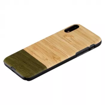 Capa para smartphone man and wood para iPhone XR — floresta de bambu preto