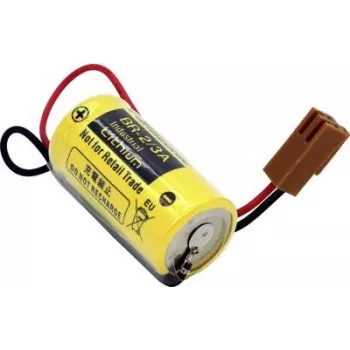Pilha de lítio Beltrona BR-2/3A 3V 1200mAh – célula primária de lítio para eletrónica