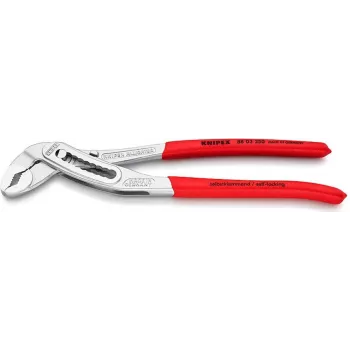 Alicate de bomba de água Knipex 88 03 250, diâmetro máximo de tubo 5 cm