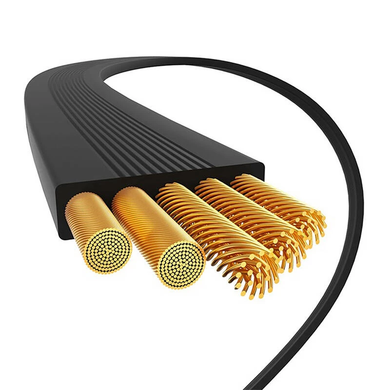 Cabo USB Baseus Free2Draw 1m USB C preto