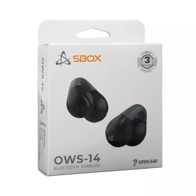 Auscultadores SBOX EB-OWS14 preto