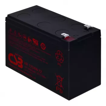 Bateria de chumbo-ácido selada csb Bateria HR1234WF2 12V 9Ah para UPS e energia de emergência