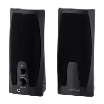 Altifalante Esperanza EP110 2 vias preto com fios 6 W