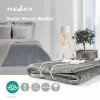 Cobertor elétrico Nedis PEBL130CWT2, 160 x 140 cm