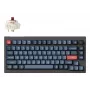 Teclado Keychron V1 Max RGB/CARBON Black V1M-D3